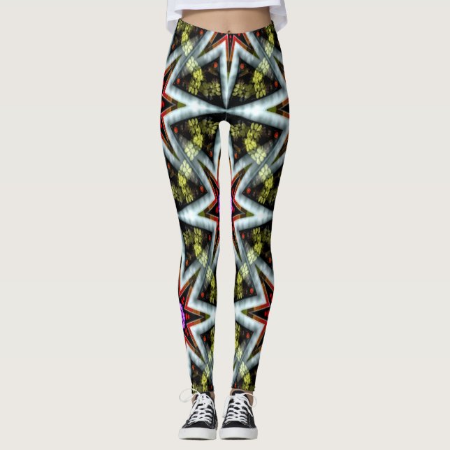 Blossoming Stars... Leggings (Front)