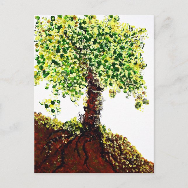 Blossoming Tree Postcard (Front)