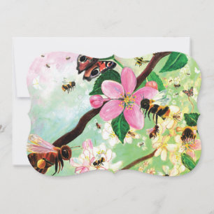 Blossoming Trees for Bees and Other Pollinators  Card