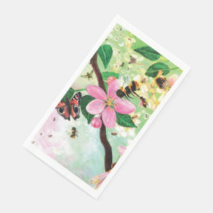 Blossoming Trees for Bees and Other Pollinators  Napkin