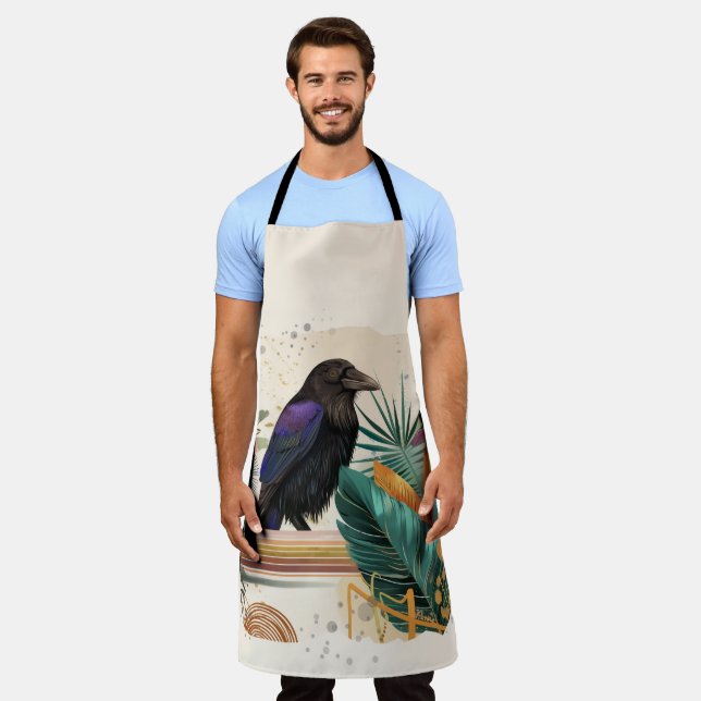 BlossomRaven in the jungle Apron (Worn)