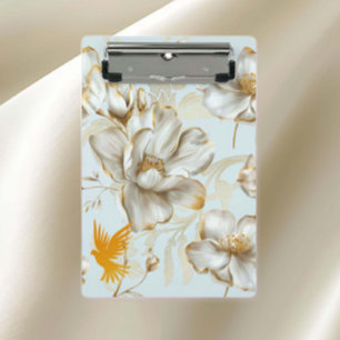 Blossoms and Dove Mini Clipboard
