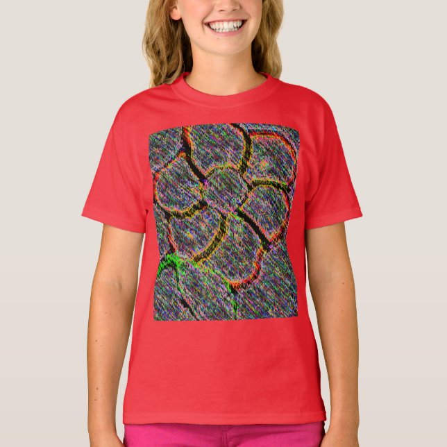 Blossoms Art Daisies Pattern Destiny's Destiny T-Shirt (Front)