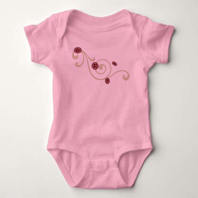 Blossoms - Baby Bodysuit (Front)