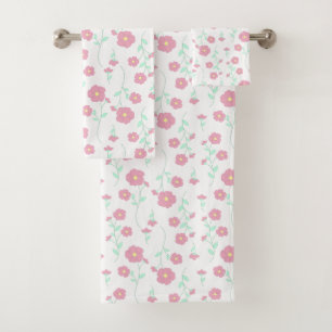 Blossoms Bath Towel Set