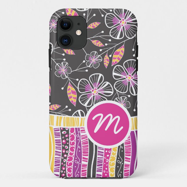 Blossoms & Bouquet Floral Case-Mate iPhone Case (Back)