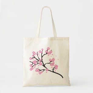 Blossoms Branch Cherry Floral Flowers Nature Tree. Tote Bag