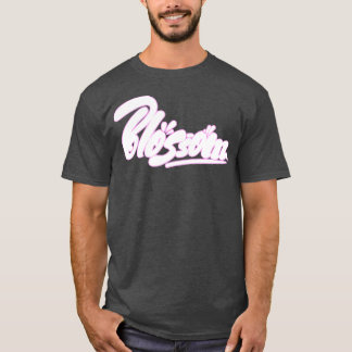 Blossoms Casual Soft Typo T-Shirt