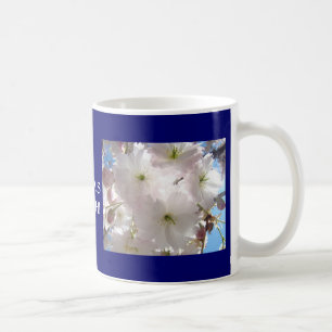 BLOSSOMS Coffee Cup Mug A MOM'S TOUCH! Pink Flower