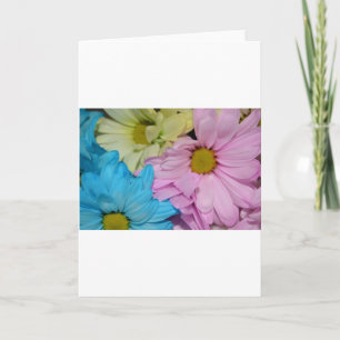 Blossoms Daisy Flowers Peace Love Nature Destiny Thank You Card