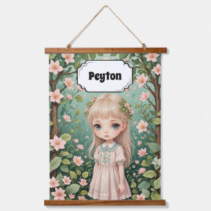 Blossom's Embrace Personalised Hanging Tapestry