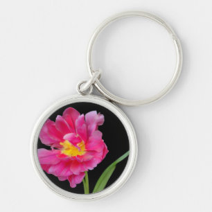Blossoms Flowers Party Shower Congratulations Love Key Ring