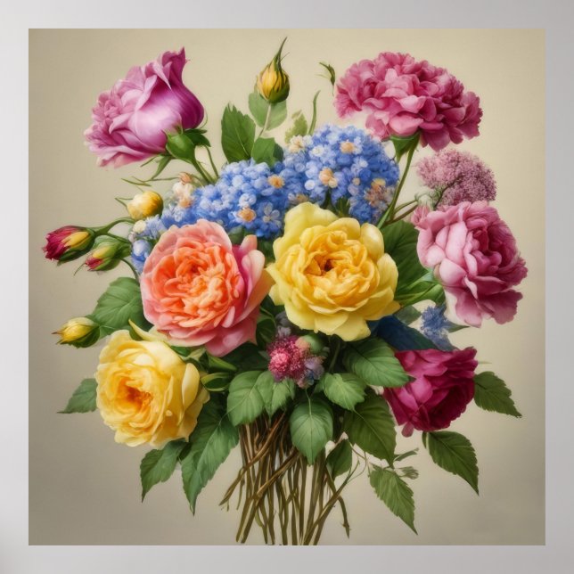Blossoms in Full Bloom Poster (Front)