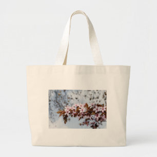 blossoms large tote bag