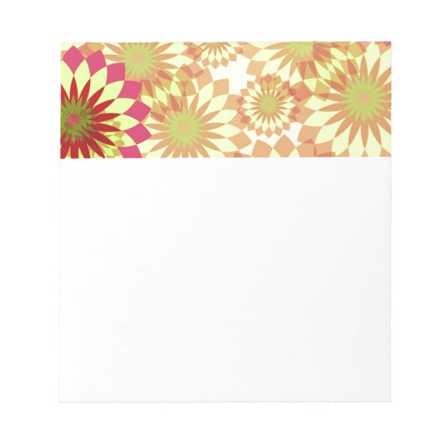 Blossoms  notepad (Front)