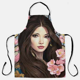 Blossoms of Elegance Apron