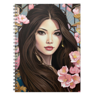 Blossoms of Elegance Notebook