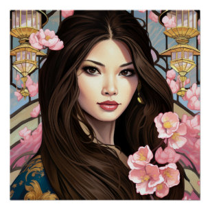 Blossoms of Elegance Poster