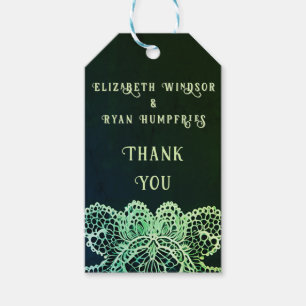 Blossoms of Love" Wedding Invitation Collection Gift Tags
