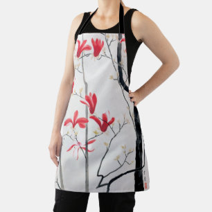 Blossoms of Magnolia Tree, Kobayashi Kokei Apron