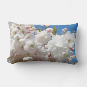 Blossoms Pillows Fluffy White Pink Blosoms