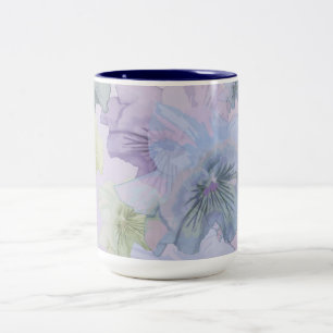 Blossoms Two-Tone coffee mug