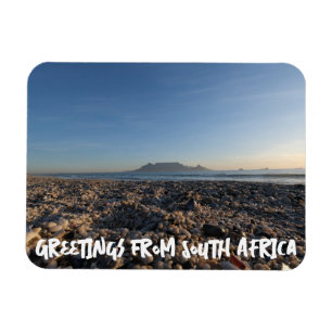 Blouberg Beach Table Mountain Ocean View Custom Magnet