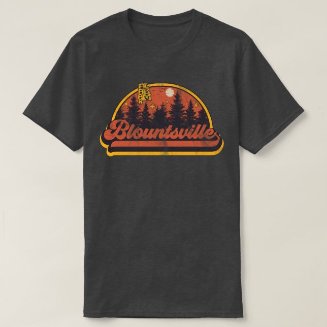 Blountsville, Alabama T-Shirt (Design Front)