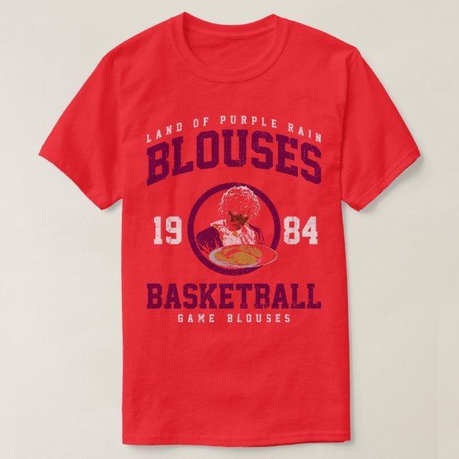 Blouses Basketball Game Blouses T-Shirt (Design Front)