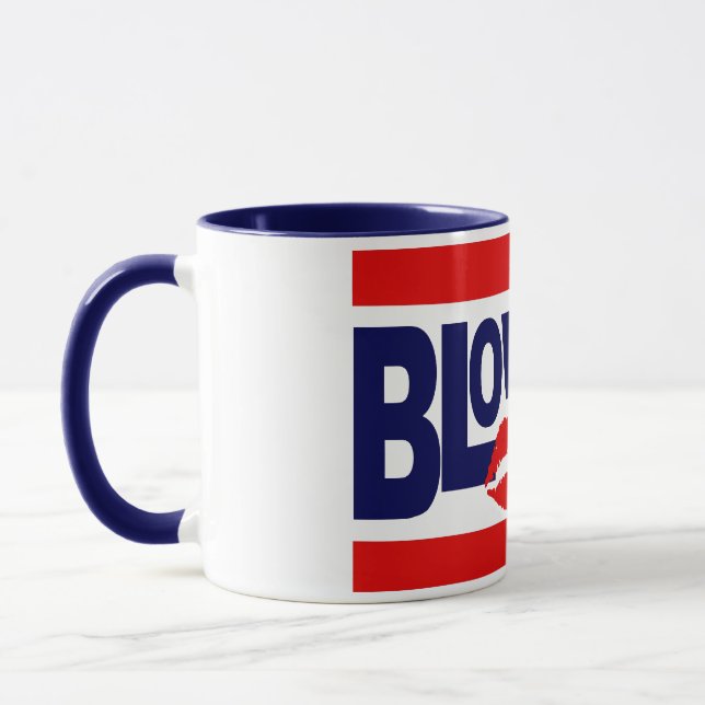 Blow Me mug - choose style & colour (Left)