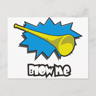 Blow ME (vuvuzela) Postcard