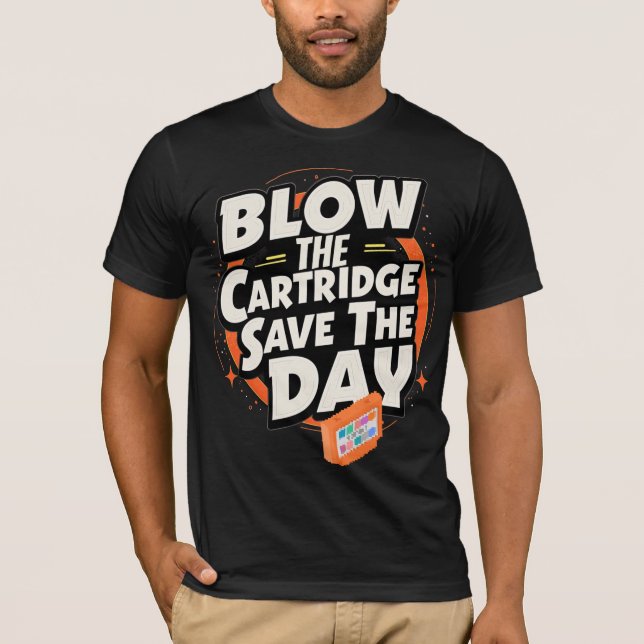 Blow The Cartridge, Save The Day T-Shirt (Front)