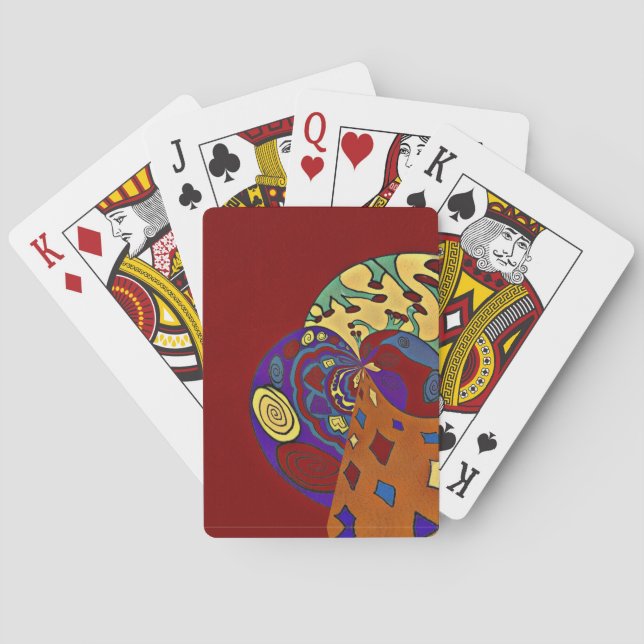 Blow Up Playing Cards (Back)