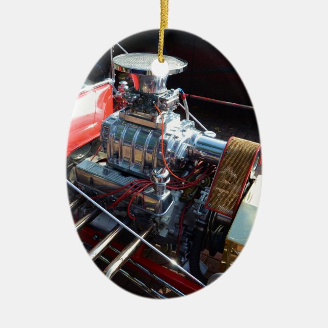 Blower V8 Ceramic Ornament (Front)