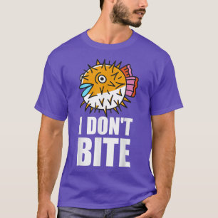 Blowfish Aquaristics Humour Fish Aquarium  T-Shirt