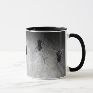 Blowflies on the Wall (Slate Grey) Mug