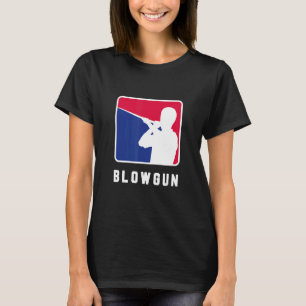 Blowgun Blow Tube Hunting Spit Tube Hunting Blow T T-Shirt