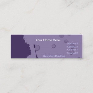 Blowing Bubbles Business Cards
