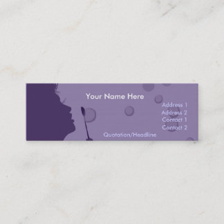 Blowing Bubbles Business Cards