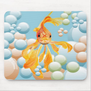 Blowing Bubbles Mouse Pad