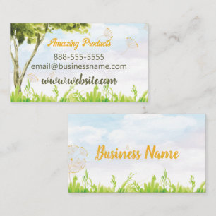 Blowing Dandelion Business Card