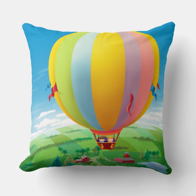 Blowing In The Wind Cushion (Front)