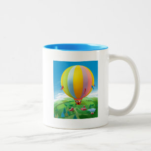 Blowing In The Wind Two-Tone Coffee Mug