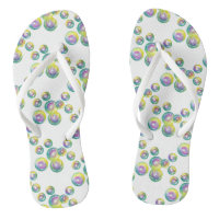 Blowing Iridescent Rainbow Soap Bubbles