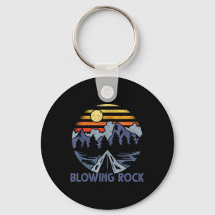 Blowing Rock, North Carolina Blue Ridge Mountains  Key Ring