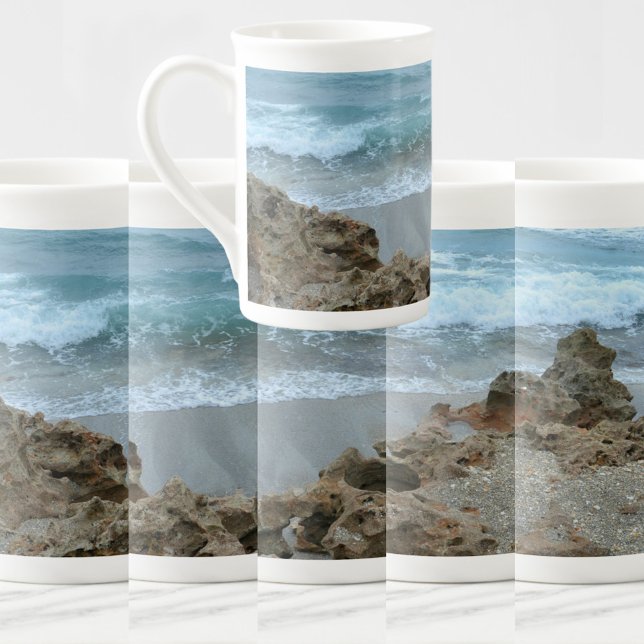 Blowing Rocks Jupiter Florida Bone China Mug (Creator Uploaded)