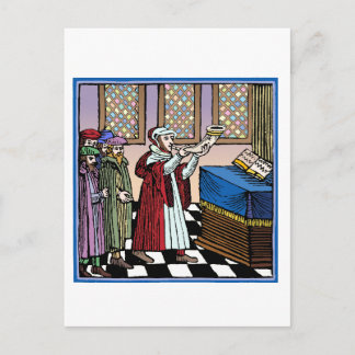 Blowing The Shofar Postcard