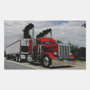 Blowing Through Peterbilt v1 Stickers