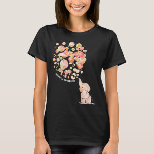 Blowing Up Orange Balloons Leukaemia Awareness T-Shirt