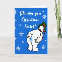 Blowing You Christmas Kisses!